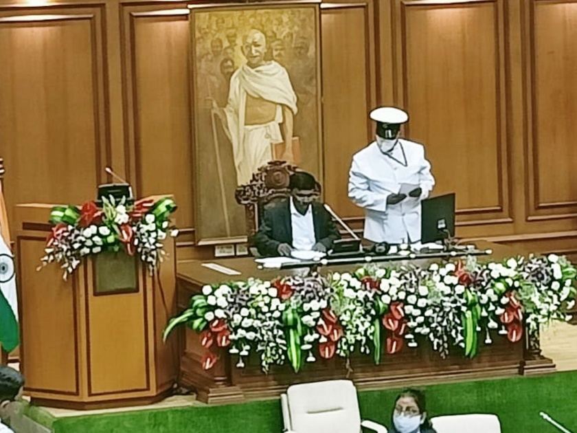 ramesh tawadkar became speaker of 8th goa legislative assembly and resolution passed by 24 against 15 | रमेश तवडकर बनले गोवा विधानसभेचे ८ वे अध्यक्ष; ठराव २४ विरुद्ध १५ संमत