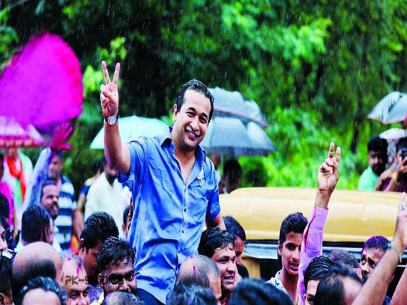 Maharashtra Election 2019: Shiv Sena's saffron wave continued in Sindhudurg, Ratnagiri; nitesh Rane maintained the fortress of Kankavli | महाराष्ट्र निवडणूक निकाल 2019 : सिंधुदुर्ग, रत्नागिरीत शिवसेनेची भगवी लाट कायम ; राणेंनी कणकवलीचा गड राखला
