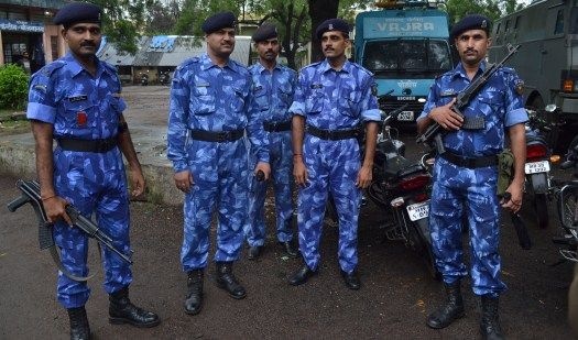 Rapid Action Force filed in Nagpur | रॅपिड अ‍ॅक्शन फोर्स नागपुरात दाखल