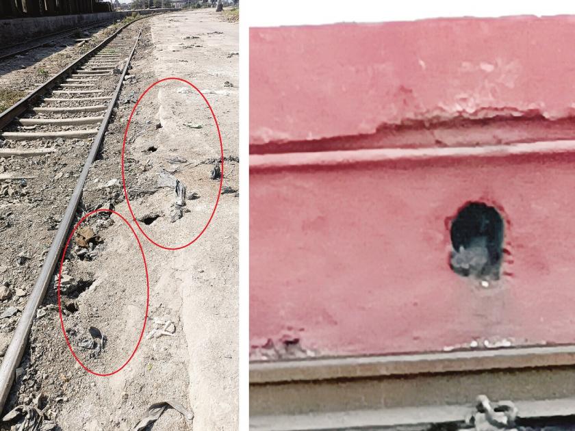 In Aurangabad Railway station tracks, stations are infested with rats, they ran freely in the train | उंदीर मामा मस्त, रेल्वे प्रशासन सुस्त; रुळ, स्टेशन उंदरांनी पोखरले, रेल्वेत करतात मुक्तसंचार