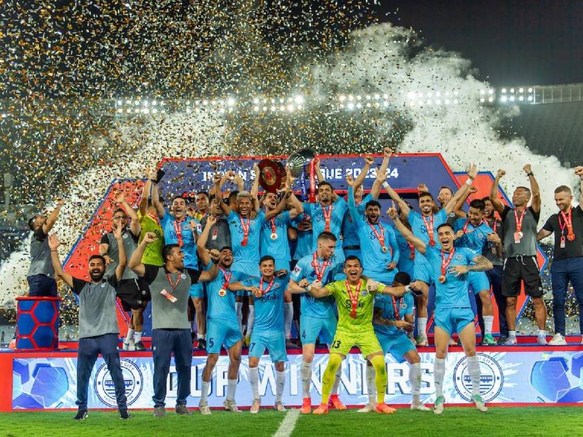 Mumbai City FC win 10th ISL 2023-24 trophy, Beat Mohun Bagan super Giant by 1-3 |  दहाव्या आयएसएल ट्रॉफीवर मुंबई सिटी एफसीची मोहोर, मोहन बागान सुपर जायंटवर 1-3 असा विजय
