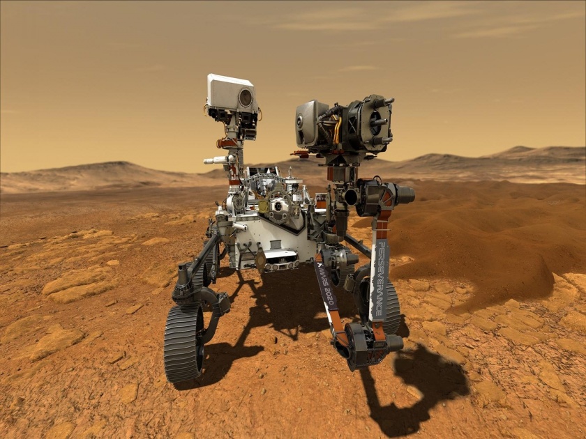 NASA rover perseverance sends first audio of mars wind | अद्भूत! पहिल्यांदाच ऐका मंगळ ग्रहावरील हवेचा आवाज, हृदयाच्या ठोक्यांसारखी लेजर स्ट्राइक....