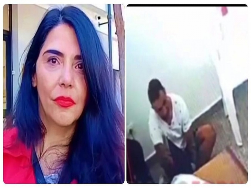 Argentina : Female judge caught kissing convicted killer in jail she tried to save him from life sentence | खतरनाक कैद्याला किस करताना कॅमेरात कैद झाली महिला न्यायाधीश, फोटो झाला लीक