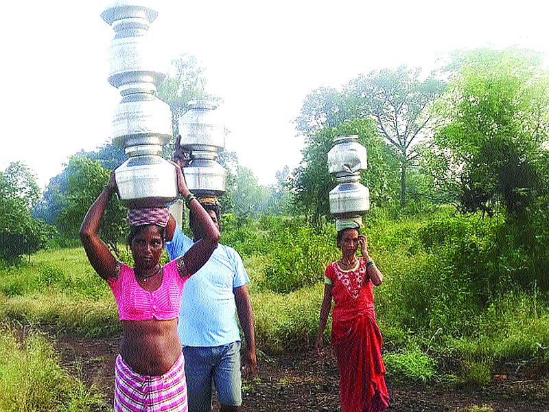 Plumbing schemes for Tadwadi-Morewadi still on paper | ताडवाडी-मोरेवाडीसाठी नळपाणी योजना अद्याप कागदावर