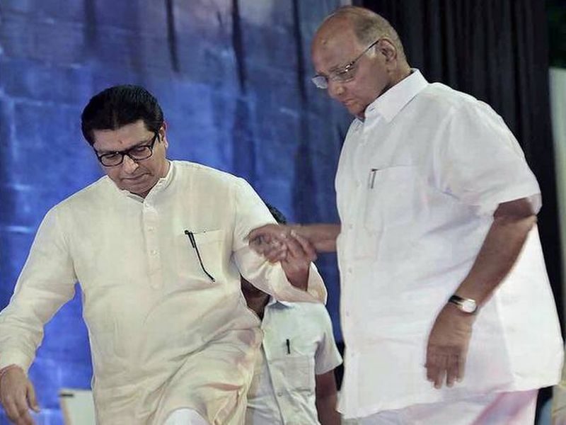Raj Thackeray's examination of candidates, Nationalist Advocate to take MNS alliance | राज ठाकरेंकडून उमेदवारांची चाचपणी, मनसेला आघाडीत घेण्यासाठी राष्ट्रवादी आग्रही
