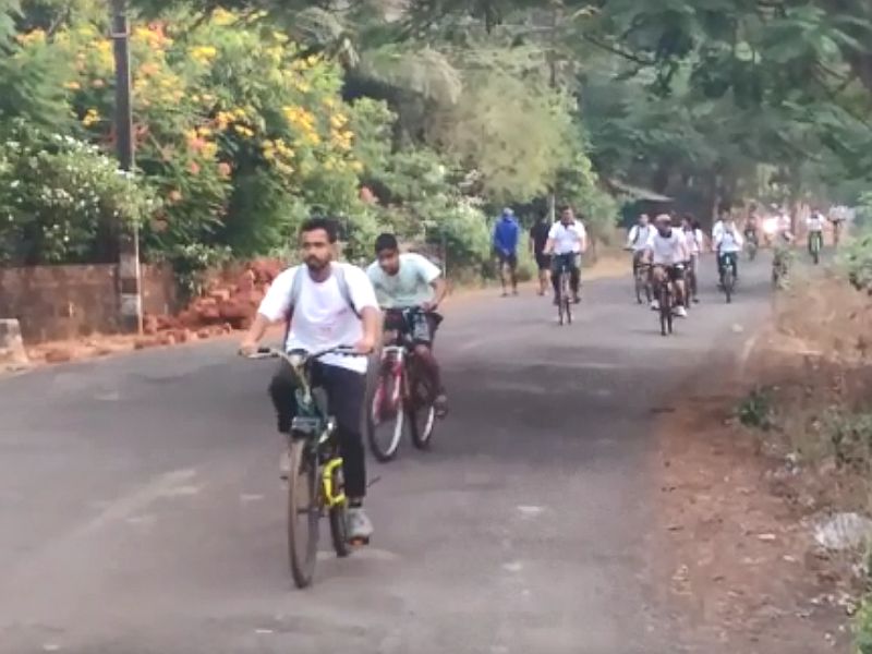 Cycle rides for the pollution relief, Ratnagiri's paricipate | प्रदूषण मुक्तीसाठी सायकलसवारी, रत्नागिरीकरांची किमयाच न्यारी