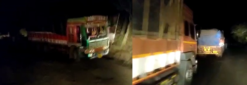 Traffic jam in Kumbharli Ghat for 5 hours | खड्ड्यामुळे कुंभार्ली घाटातील वाहतूक ५ तास ठप्प