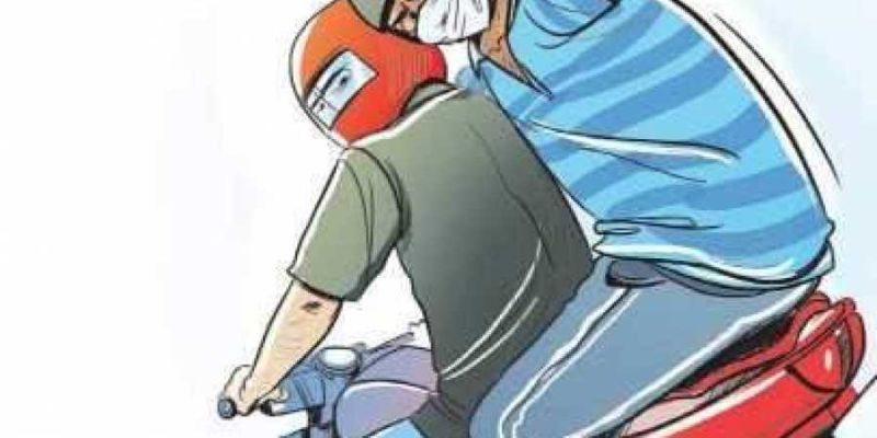 A two-wheeler rider was robbed; Crime against an unknown person | चाकूच्या धाकावर दुचाकीस्वारास लुटले; अज्ञात व्यक्तिविरुध्द गुन्हा