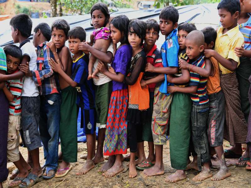 Rohingya celebrated black day; One year full of violence in Myanmar Rohingya mark ‘black day’ one year after Myanmar violence | रोहिंग्यांनी पाळला काळा दिवस; म्यानमारमधील हिंसाचाराला एक वर्ष पूर्ण