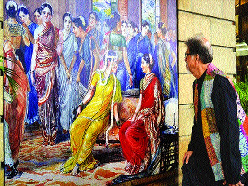 'Romantic realisticr' Rahebahadur Mahadev Vishwanath Dhurandhar's Illustration | ‘रोमँटिक रिअ‍ॅलिस्ट’ रावबहादूर महादेव विश्वनाथ धुरंधर यांचे चित्रप्रदर्शन