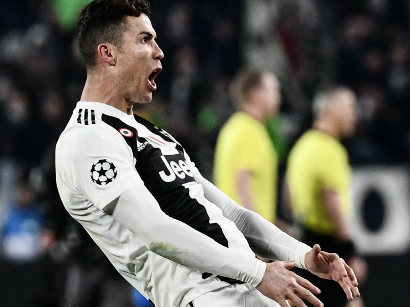 Ronaldo's record hat-trick; Yuvvants team rivals in quarter-finals | रोनाल्डोची विक्रमी हॅट्ट्रिक; युवेंट्स संघाची उपांत्यपूर्व फेरीत धडक