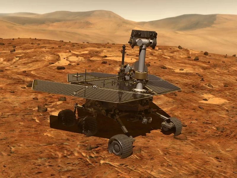 NASA's Opportunity Rover Fear of 'Dead' on Mars | ‘नासा’चे ‘अपॉर्च्युनिटी’ रोव्हर मंगळावर ‘मृत’ झाल्याची भीती