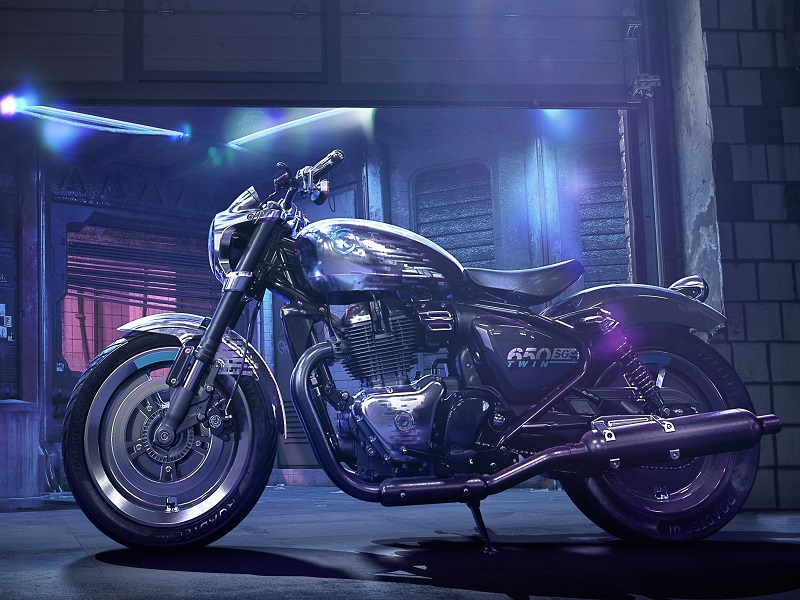 Royal Enfield SG650 Concept Unveiled at EICMA 2021, Marks Brand's 120-Year History | Royal Enfield ची 'ही' बाईक देणार Harley-Davidson टक्कर! दमदार स्टाईलमध्ये लाँच
