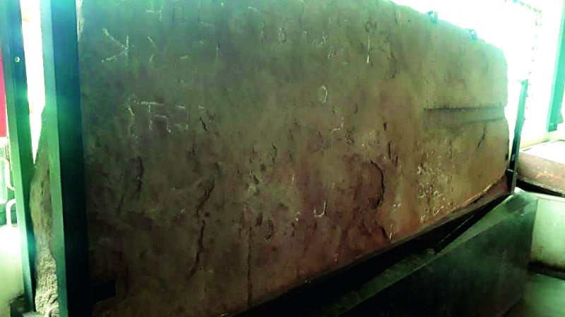 Emperor Ashoka's edict revealed from the washing stone | आंतरराष्ट्रीय अभिलेख सप्ताह; कपडे धुण्याच्या दगडातून प्रकटली सम्राट अशोकाची राजाज्ञा