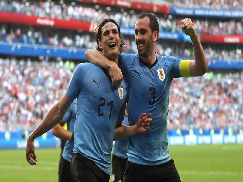 Fifa Football World Cup 2018: Uruguay tops with victory over Russia | Fifa Football World Cup 2018 :  रशियावर विजयासह उरुग्वे अव्वल
