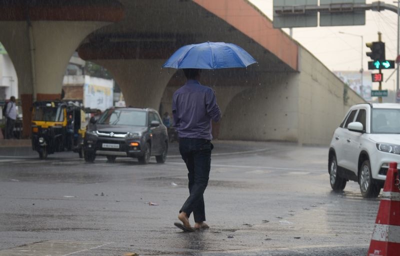 Rain in the sub-capital; A sudden change in climate | उपराजधानीत पाऊस अन गारवा; वातावरणात अचानक बदल