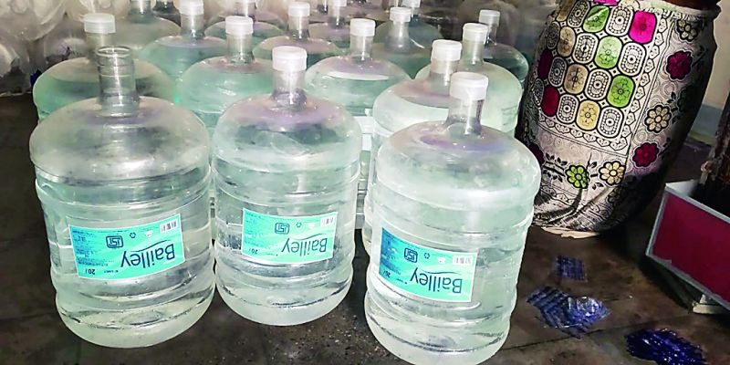 BIS raid on Nagpur Water Packaging Company | नागपुरातील पाणी पॅकेजिंग कंपनीवर बीआयएसची धाड