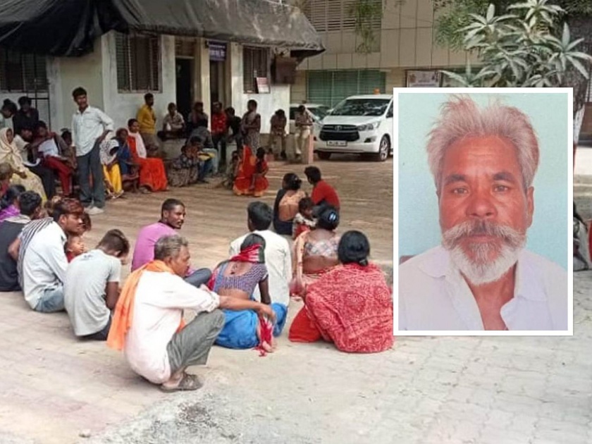 A protester who was on hunger strike for the construction of a house died in front of the Beed Collectorate | ...अन् जिल्हाधिकारी कार्यालयासमोरच 'त्याने' प्राण सोडले; ४० तासानंतरही अंत्यविधी नाही