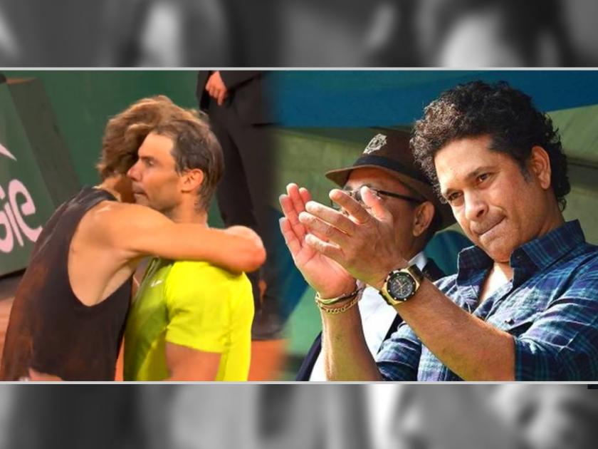 Sachin Tendulkar Ravi Shastri praises Rafael Nadal for humility sportsmanship as alexander zverev injured in semi finals of French Open 2022 | Sachin Tendulkar on Rafael Nadal, French Open 2022: "व्वा! हीच तुझ्यातली खास बात..."; सचिनसह दिग्गजांनी केलं राफेल नदालचं कौतुक