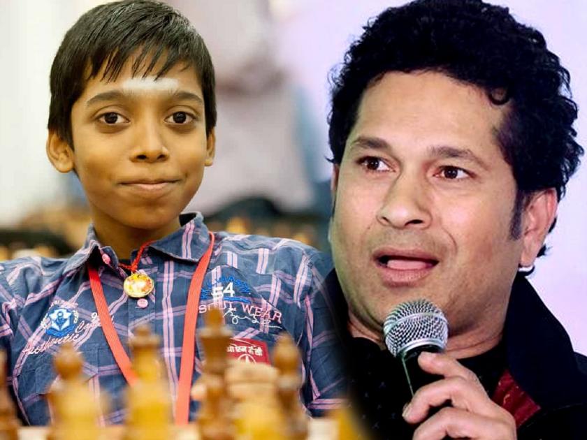 You have made India proud says Sachin Tendulkar congratulates 16 year old Praggnanandhaa over win against Chess World Champion Magnus Carlsen | Sachin Tendulkar wishes Praggnanandhaa : 'तू भारताचा अभिमान आहेस'; मास्टर ब्लास्टर सचिन तेंडुलकरने केलं वर्ल्ड चॅम्पियनला धूळ चारणाऱ्या १६ वर्षांच्या प्रग्यानंदचं तोंडभरून कौतुक