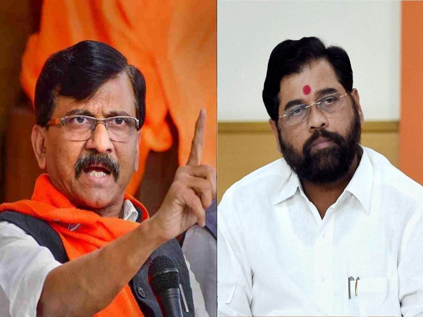 Shiv Sena Uddhav Thackeray group leader Sanjay Raut criticized CM Eknath Shinde's group | ४० लोक फिरतायेत ते जिवंत प्रेतं आहेत; संजय राऊतांचा शिंदे गटावर पुन्हा घणाघात