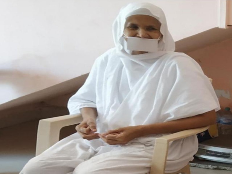 Death of Jain Sadhvi Viragdarshanaji Maharaj in ahmednagar | ज्येष्ठ जैन साध्वी विरागदर्शनाजी महाराज यांचे अहमदनगर येथे महानिर्वाण