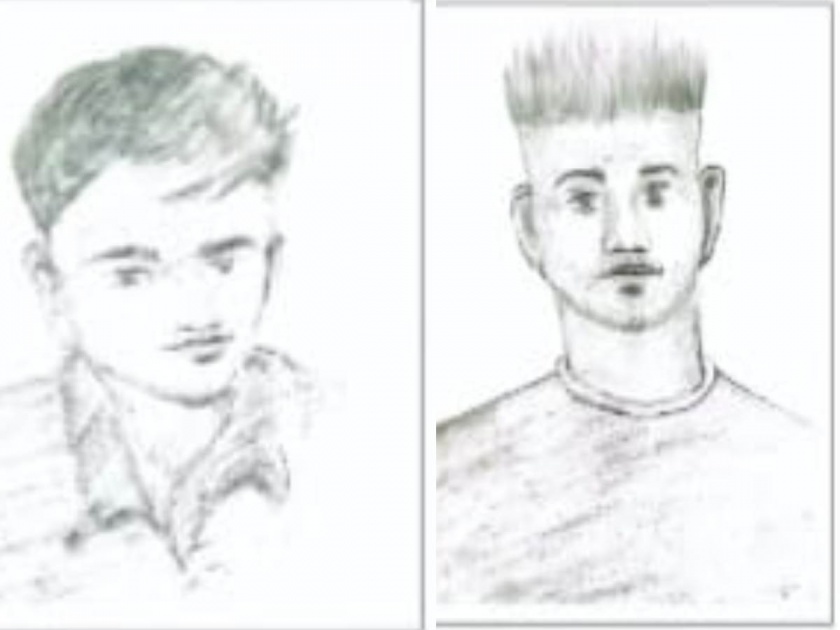 Sketches of suspects released in connection with daring robbery of Rs 14 crore at Reliance Jewel in Sangli | सांगलीतील रिलायन्स ज्वेलवरील 14 कोटींच्या धाडसी दरोड्याप्रकरणी संशयितांची रेखाचित्रे जारी