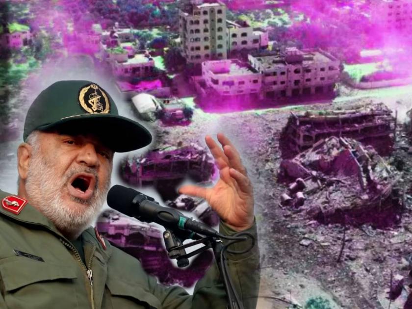 Iran irgc chief commander Hossain salami warning Israel not to engage in ground operation in Gaza | "इस्रायली सेनेने गाझामध्ये पाऊल जरी ठेवले तरी..."; इराणचा मुख्य कमांडर हुसेन सलामी धमकी