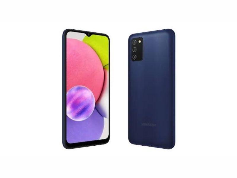 samsung galaxy a03s launched in india price specs sale offer  | 5000mAh बॅटरीसह सॅमसंगचा लो बजेट स्मार्टफोन भारतात सादर; जाणून घ्या Galaxy A03s स्मार्टफोनची किंमत 