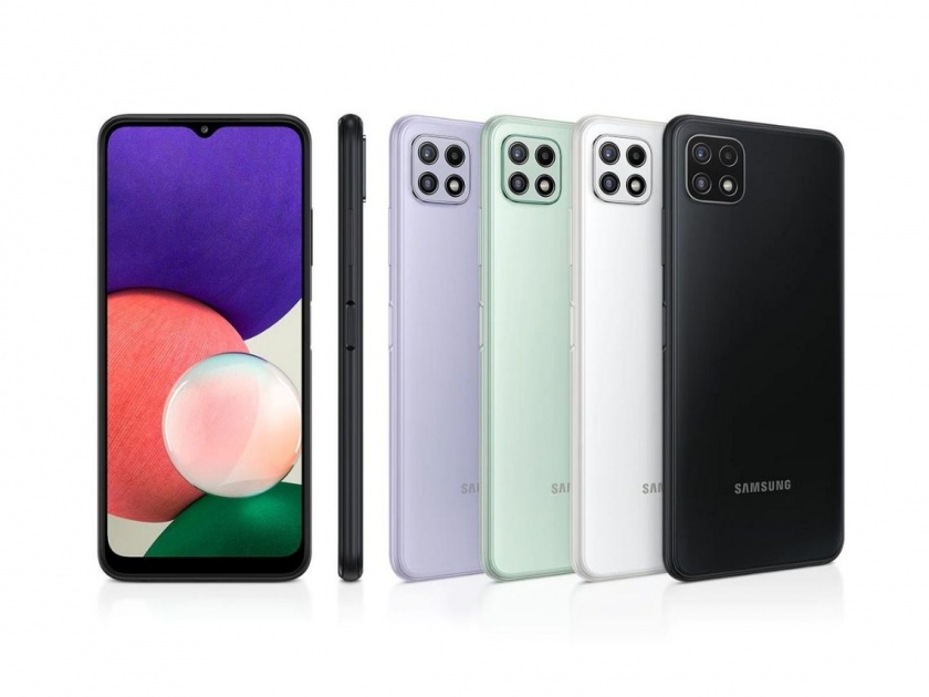 Samsung galaxy a22 5g to launch in india on july 23 price specification  | Samsung चा सर्वात स्वस्त 5G फोन 23 जुलैला येणार भारतात; जाणून घ्या Galaxy A22 ची किंमत 
