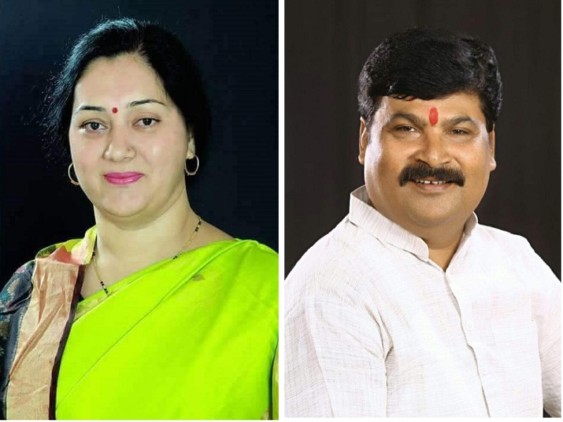 BJP MLA Sangeeta Thombre and husband Vijay Prakash Thombre file crimes against | भाजपा आमदार संगीता ठोंबरे व पती विजयप्रकाश ठोंबरे यांच्याविरोधात गुन्हे दाखल