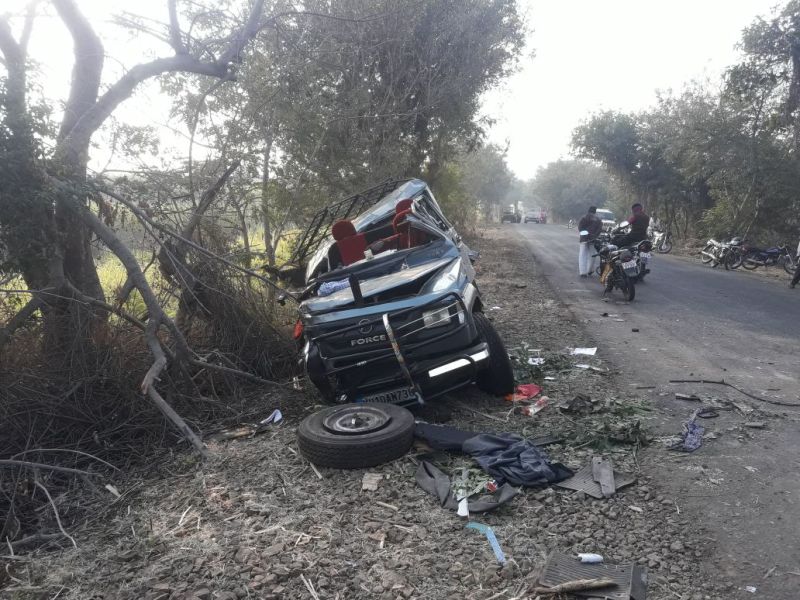 Wrestlers died in accident in Sangli | सांगलीत भीषण अपघातात 6 पैलवानांचा जागीच मृत्यू