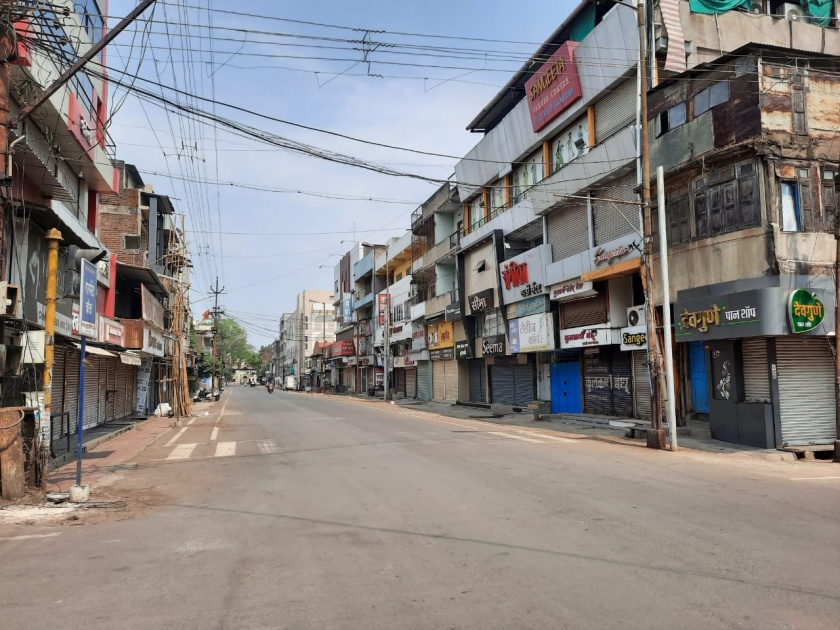 One hundred percent response to lockdown in Sangli | सांगलीमध्ये लॉक डाऊनला शंभर टक्के प्रतिसाद