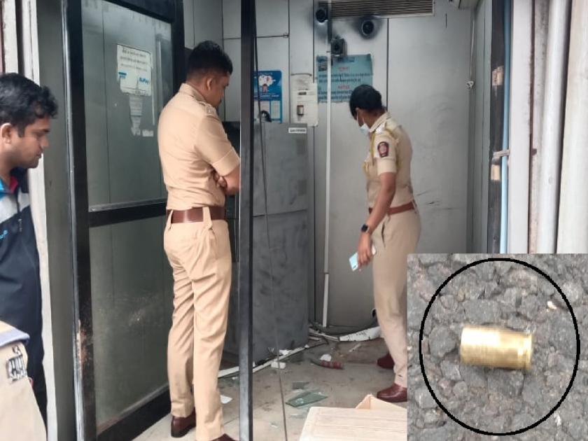 Terror of thieves, firing in the middle of the night, picking up the ATM machine in Sangli district | Crime News: चोरट्यांची दहशत, मध्यरात्री फायरिंग करत एटीएम मशिनच नेले उचलून; सांगली जिल्ह्यात खळबळ