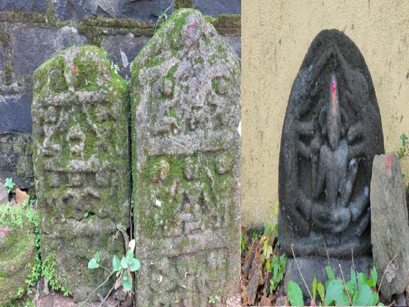 historical rock sculptures of Meni, Gudhe Pachgani, Ukhlu | मेणी, गुढे पाचगणी, उखळू येथील ऐतिहासिक पाषाणशिल्पांवर प्रकाश