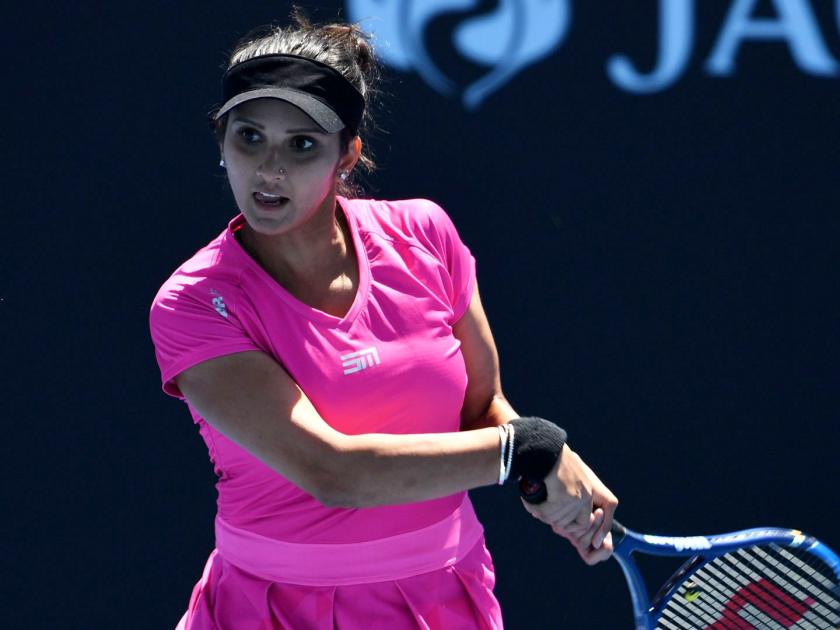 Sania Mirza says goodbye to Australian Open with quarterfinal loss in mixed doubles | Sania Mirza in Australian Open: सानिया मिर्झाचं ऑस्ट्रेलियन ओपनमधील आव्हान संपुष्टात; राजीव रामसोबत मिश्र दुहेरीमध्ये झाली पराभूत