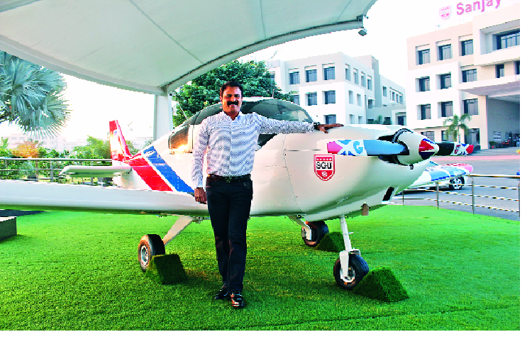 Star Air's 'Udan' today for the development of Kolhapur: Sanjay Ghodavat | कोल्हापूरच्या विकासासाठीच ‘स्टार एअर’चे आज ‘उडान’ : संजय घोडावत