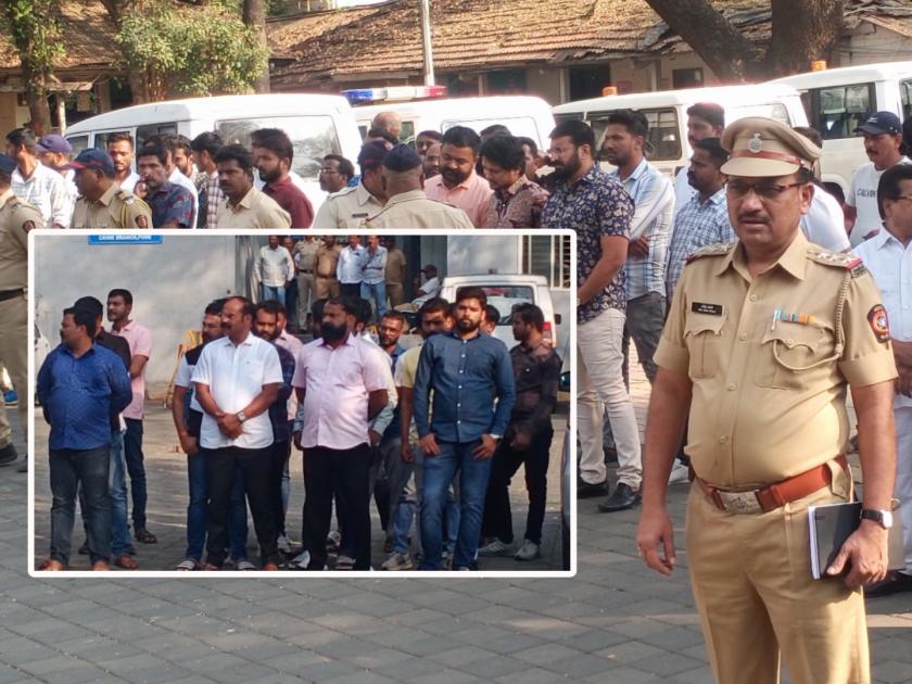 200-300 gangsters in Pune were given a warning by Pune Police Commissioner Amitesh Kumar | पुणे पोलीस आयुक्तांचा दणका, कुख्यात गुंडांची घेतली परेड; Insta Reel टाकाल तर..