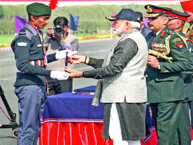  Best cadet gold medal for Sarvesh Subhash Nanded | सर्वेश सुभाष नावंदे याला बेस्ट कॅडेट सुवर्णपदक