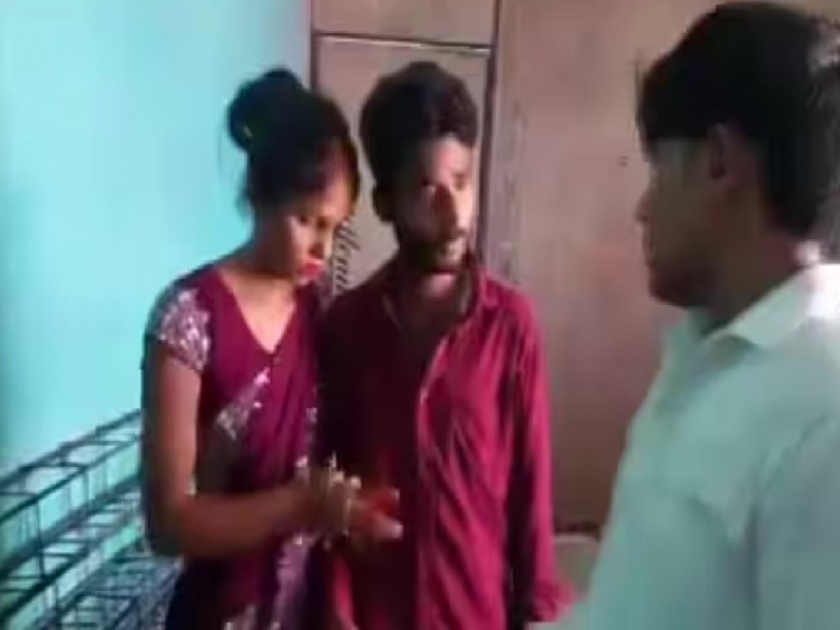 A woman was running away with her boyfriend after 25 days of marriage in Bihar's saran district but was found by her husband  | नवविवाहितेचा कट! पार्लरमध्ये जाते सांगितलं, प्रियकराला बोलावलं पण पतीला सापडली