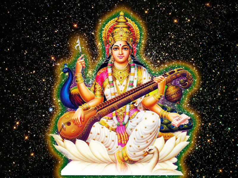 Navratri 2020: Arrival today of Goddess Sharade who brings knowledge and brilliance in life! | Navratri 2020 : जीवनात ज्ञान आणि तेज देणाऱ्या देवी शारदेचे आज आगमन!