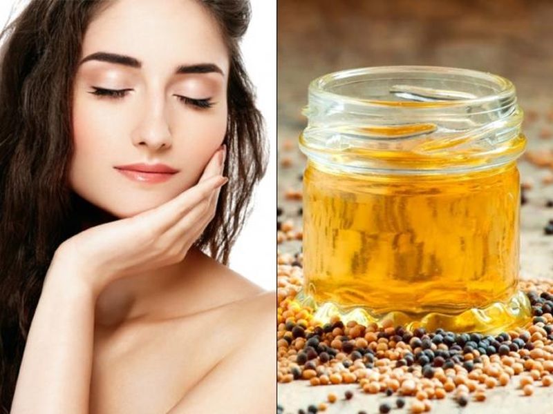 Benefits of mustard oil for skin : Know how to use mustard oil for skin | तुमचं सौंदर्य आणखी खुलवण्यासाठी मोहरीच्या तेलाचे होतात 'हे' फायदे! 