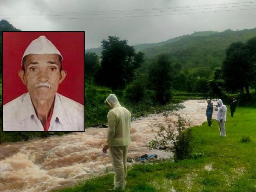 Dead body of Ghavri farmer found washed away in stream water in Satara | Satara: ओढ्याच्या पाण्यात वाहून गेलेल्या घावरीच्या शेतकऱ्याचा मृतदेह सापडला