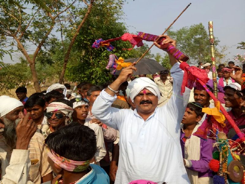 'Phagwa Festival' of tribals in Satpuda | सातपुड्यातील आदिवासींचा ‘फगवा उत्सव’