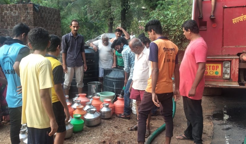 Water supply to Mazgaon, Charatha from the municipality | माजगाव,चराठ्याला नगरपालिकेकडून पाणीपुरवठा बंद