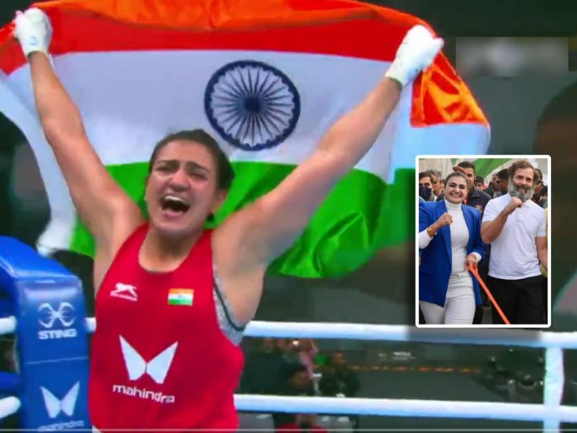 world boxing championship indian boxer saweety boora won maiden gold medal who joined Rahul Gandhi Bharat Jodo Yatra | बॉक्सर स्वीटी बुराने उंचावली देशाची मान; ९ वर्षांनी जिंकलं सुवर्णपदक