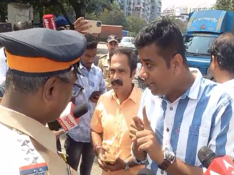MNS Leader Avinash Jadhav arrested for attempting to leave untaxed vehicles on Mulund Tollplaza | राज ठाकरेंचा इशारा, मनसे आक्रमक; विनाटोल वाहने सोडण्याचा प्रयत्न, अविनाश जाधव ताब्यात