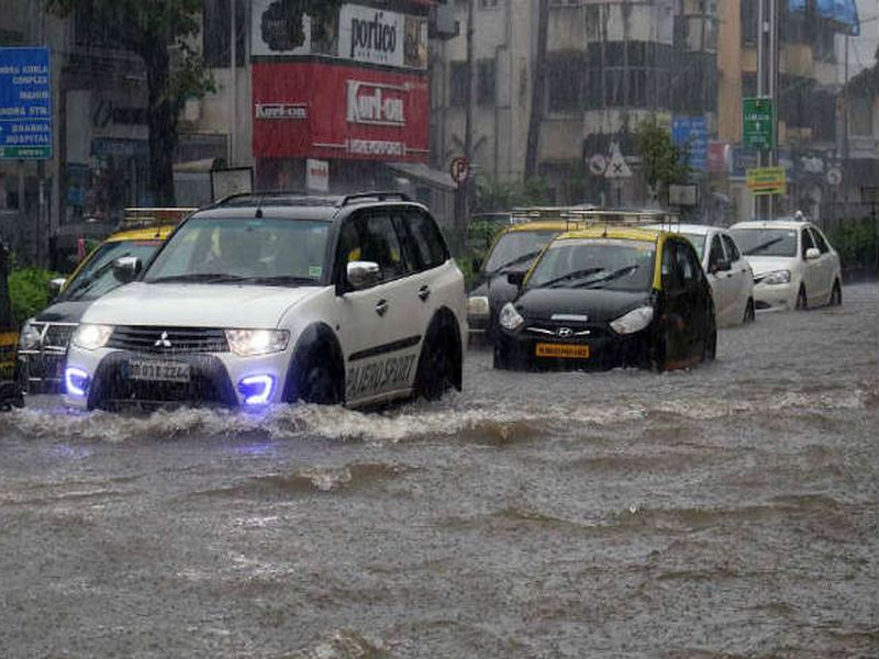 Heavy rains in Mumbai, orange alert issued; Precautionary instructions issued by Meteorological Department | मुंबईत मुसळधार पाऊस, ऑरेंज अलर्ट जारी; हवामान विभागाने दिल्या खबरदारीच्या सूचना