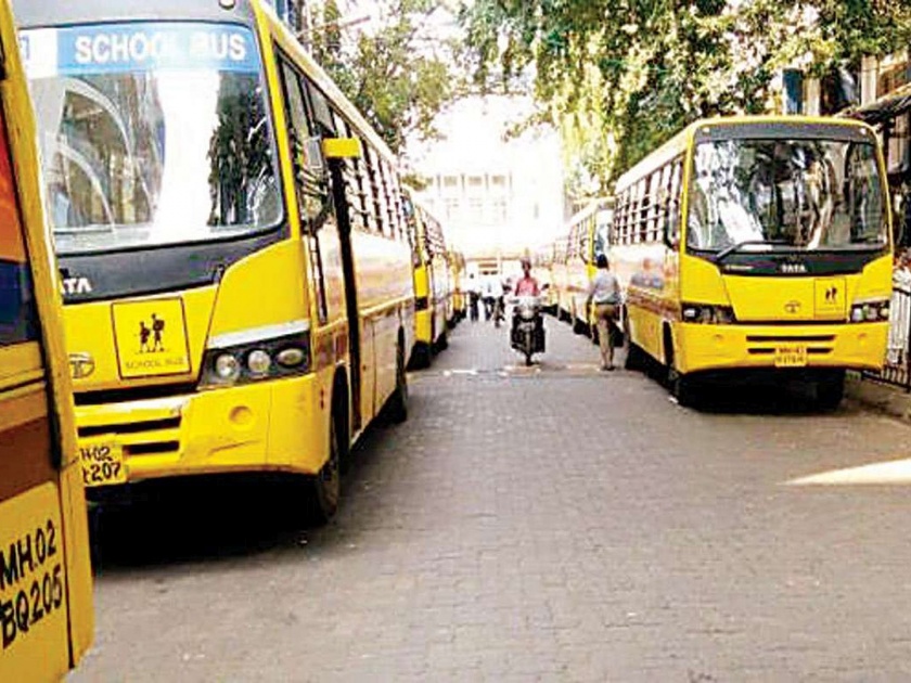 Time of starvation on school bus drivers | स्कूल बसचालकांवर उपासमारीची वेळ