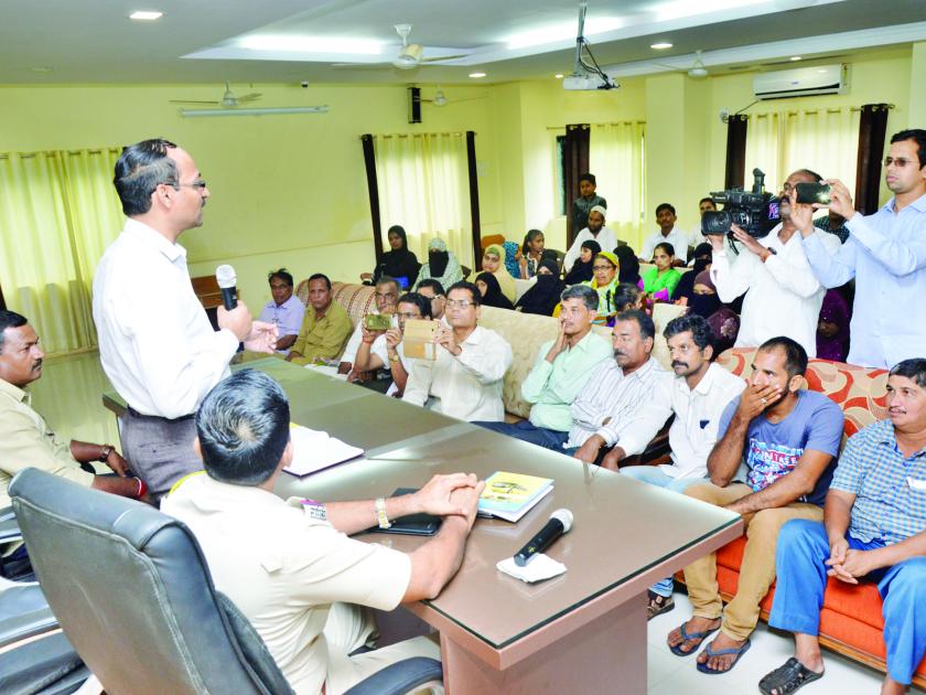The safety of school students is important, joint sitting in Ratnagiri | शालेय विद्यार्थ्यांची सुरक्षितता महत्त्वाची, रत्नागिरीत संयुक्त सभा